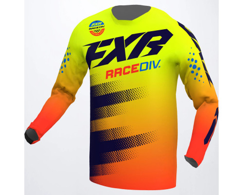 Джерси FXR CLUTCH MX JERSEY Midnight/Hivis/Nuke Red 223301-4765 