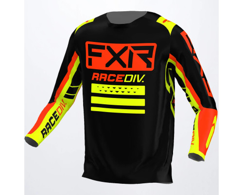 Джерси FXR CLUTCH PRO MX JERSEY Black/Nuke Red/Hivis 223302-1023 