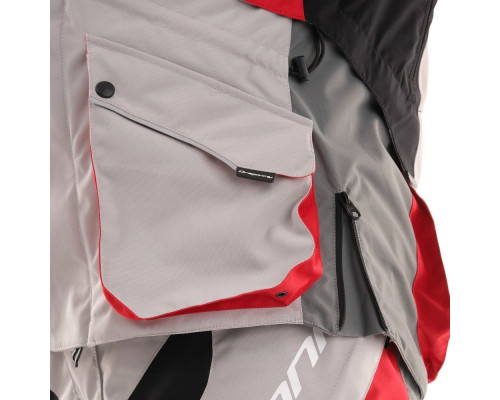 Куртка эндуро DRAGONFLY Freeride Grey-Red 400150-20-920 