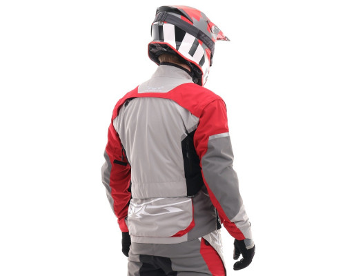 Куртка эндуро DRAGONFLY Freeride Grey-Red 400150-20-920 