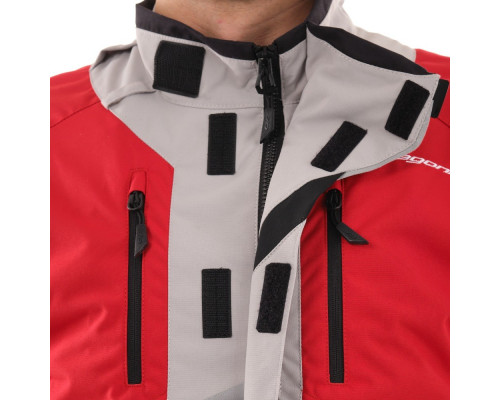 Куртка эндуро DRAGONFLY Freeride Grey-Red 400150-20-920 