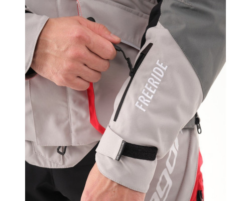 Куртка эндуро DRAGONFLY Freeride Grey-Red 400150-20-920 