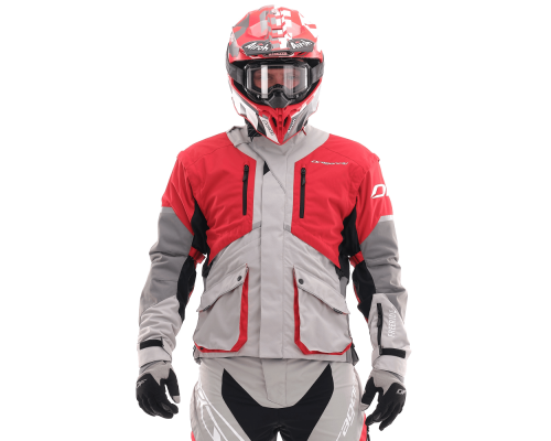 Куртка эндуро DRAGONFLY Freeride Grey-Red 400150-20-920 