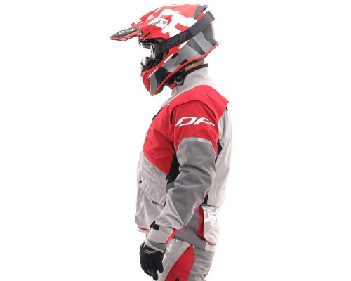 Куртка эндуро DRAGONFLY Freeride Grey-Red 400150-20-920 