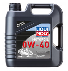 2261 LIQUI MOLY Snowmobil Motoroil Моторное Синтетическое 4Т Четырехтактное Масло SAE 0W-40 4 Литра