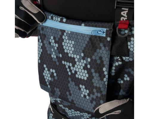 1525 FINNTRAIL Вейдерсы ENDURO камуфляж серый (Camo grey) размер LK