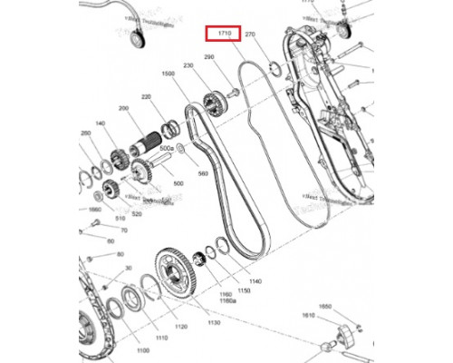 SM-03344 SPI Прокладка Крышки КПП Для Ski Doo 293300199, 293300214