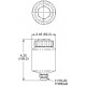260-12696 Wilwood Алюминиевый Тормозной Бачок