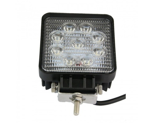 Фара светодиодная 27W/9 диодов epistar по 3W