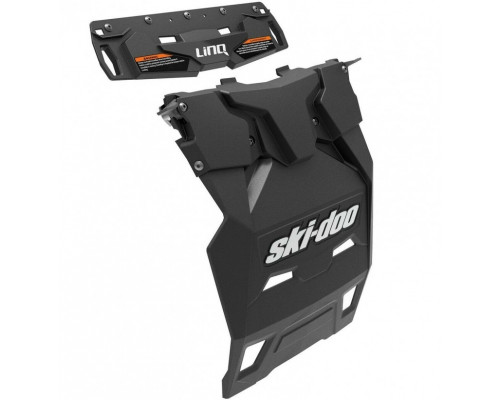 860201914 Брызговик Cъемный LinQ Задний Черный Для Ski Doo REV Gen4 860201515