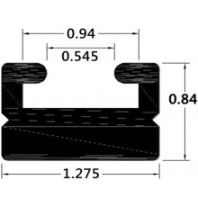 226-56-85 SPI Склиз Белый 142 СМ Профиль 24 Для Polaris 137