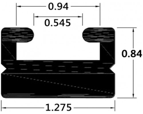226-56-85 SPI Склиз Белый 142 СМ Профиль 24 Для Polaris 137
