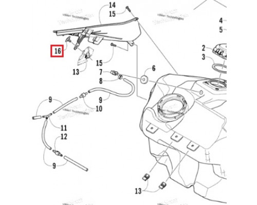 0423-101 Винт Для Arctic Cat