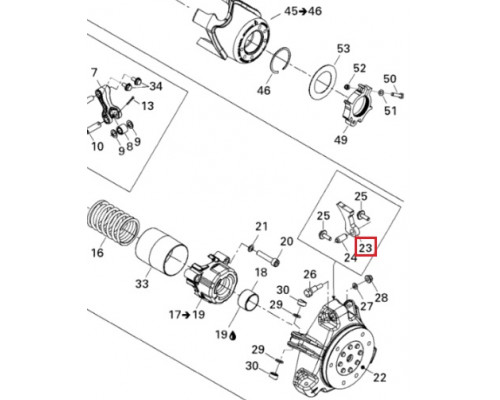 417223088 Рампа Вариатора Для Ski Doo