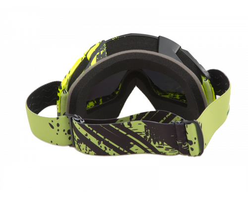 Очки Кроссовые AiM PRO Black-Yellow Glossy 157-600