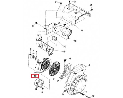 2870621 Веревка Ручного Стартера Для Polaris 3083434, 3083658, 3083828, 3083829