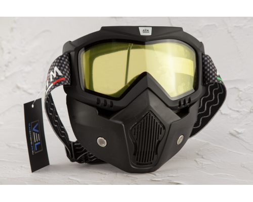 Очки AIM PRO + маска Black Matt 302-100