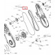 504153397 Цепь КПП 116 Звеньев Для Ski Doo Gen4