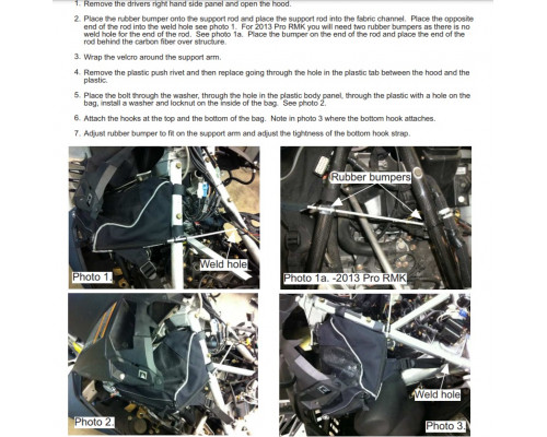 2878735 Сумка Подкапотная Для Очков Для Polaris
