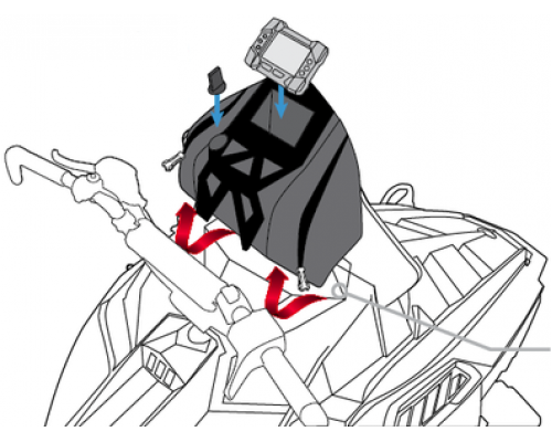 2879090 Сумка На Приборную Панель Для Polaris