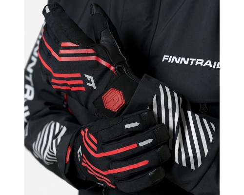 Перчатки FINNTRAIL Impact Graphite Red 2710 