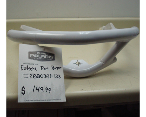 2880381-133 Бампер Передний Extreme Белый Для Polaris AXYS