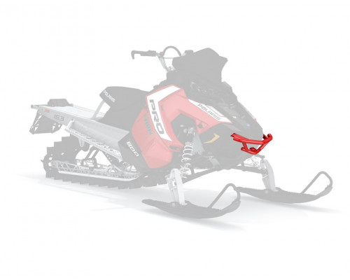 2880381-293 Бампер Передний Extreme Красный Для Polaris AXYS