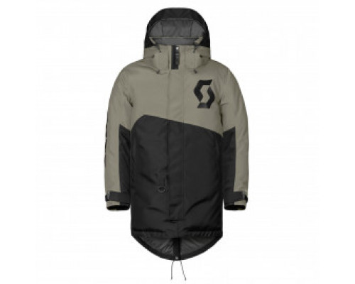 Куртка пальто SCOTT Coat Warm-Up серо-черный, размер S/M SC_292392-7657007