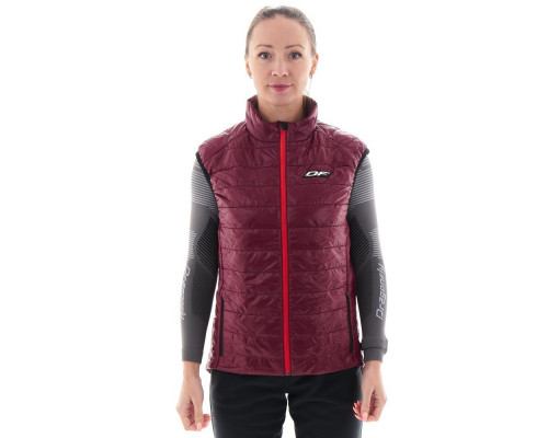 Жилет утеплённый DRAGONFLY VEST 200 Burgundy 361200-23-222 