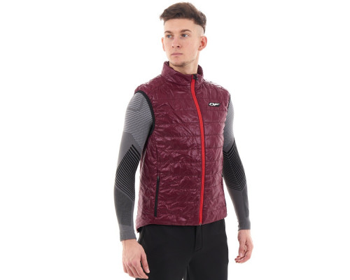 Жилет утеплённый DRAGONFLY VEST 200 Burgundy 361200-23-222 