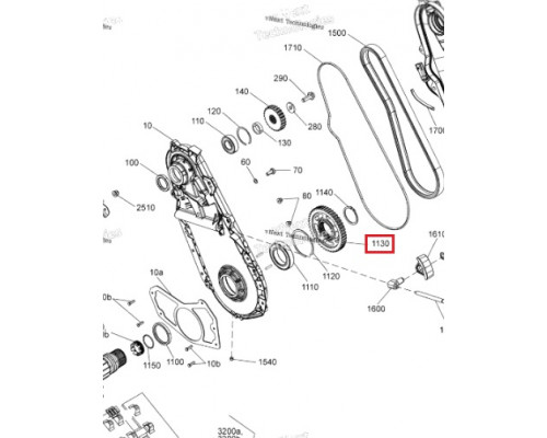 861805540 Звезда 51 Зубьев Для Ski Doo 504152971