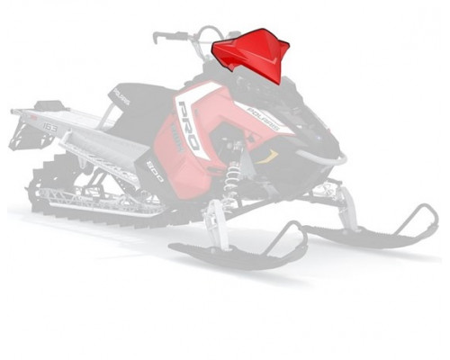 2881436 Среднее Ветровое Стекло Красное Для Polaris AXYS