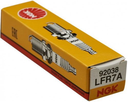 92038 NGK Свеча Зажигания LFR7A Для Yamaha LFR-7A000-00-00
