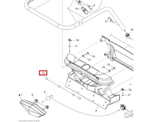 293150103 Заклепка Для Ski Doo