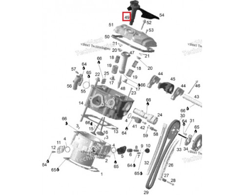 WC-01217 Bronco Катушка Зажигания Для Ski Doo 290664020, 296000307, 420664020, 004-174