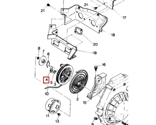 3083378 Храповик Ручного Стартера Для Polaris 3040165