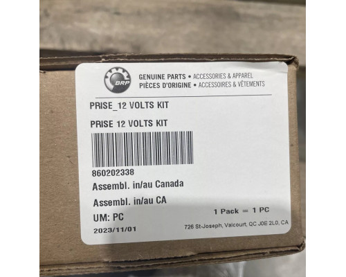 860202338 Электрическая Розетка 12 Вольт Для Ski Doo REV Gen5