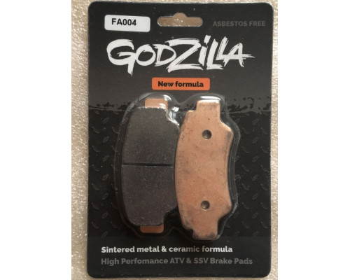 FA004 GODZILLA Колодки Тормозные Задние Для CF 7020-0810A0