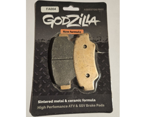FA004 GODZILLA Колодки Тормозные Задние Для CF 7020-0810A0