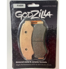 FA006 GODZILLA Колодки Тормозные Передние Для CF 9AWA-0811A0