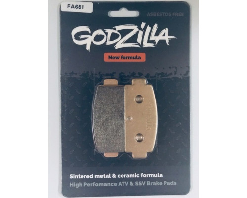 FA651 GODZILLA Колодки Тормозные Для Для CF Z6, Z8 9060-081010