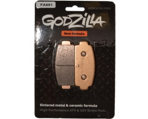 FA651 GODZILLA Колодки Тормозные Для Для CF Z6, Z8 9060-081010