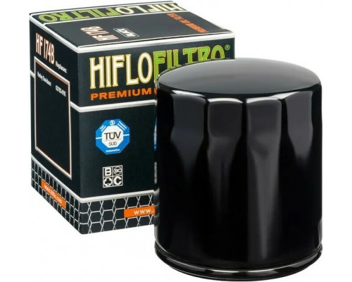 HF174B HIFLO FILTRO Фильтр Масляный Черный Для Harley Davidson 63793-01K