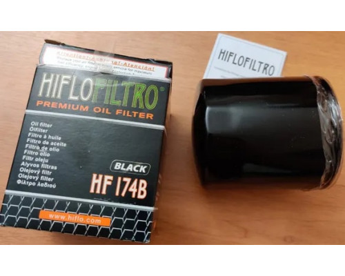 HF174B HIFLO FILTRO Фильтр Масляный Черный Для Harley Davidson 63793-01K