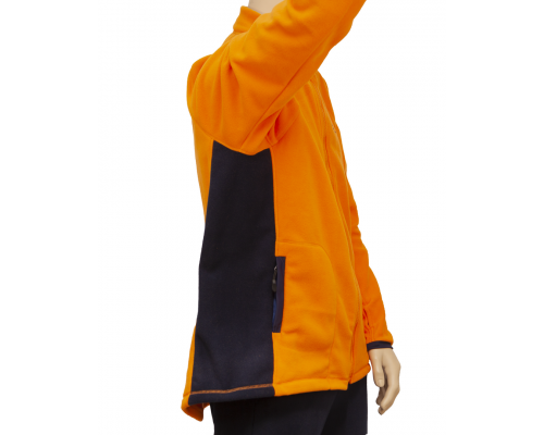 Флисовая Кофта VEL Route Zip Orange 122-2024 