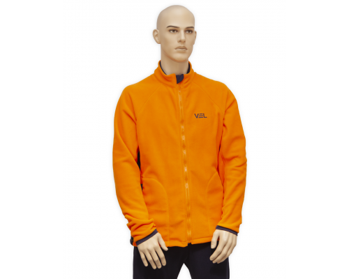 Флисовая Кофта VEL Route Zip Orange 122-2024 