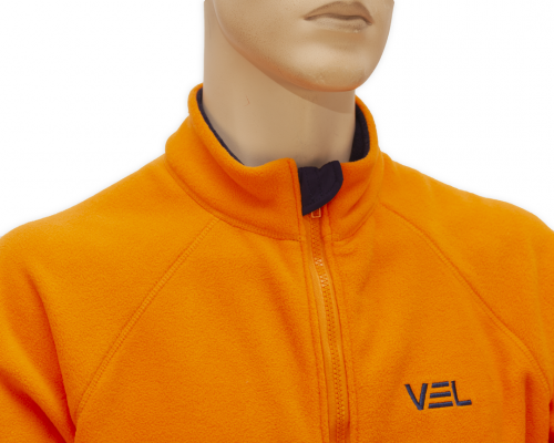 Флисовая Кофта VEL Route Zip Orange 122-2024 