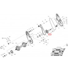 504154569 Звезда 53 Зубьев Для BRP LYNX Shredder 3900, 4200