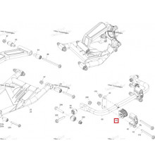 706004272 Втулка Заднего Стабилизатора Для BRP Can Am Maverick Sport 1000 706003411