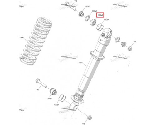 715900790 Подшипник Амортизатора Для BRP Can Am